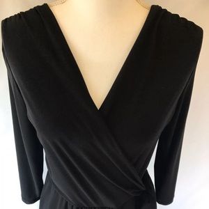 NWT Annalee + Hope Jumpsuit 3/4 Sleeve Black